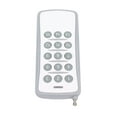 thumbnail image 1 of Télécommande Universelle, 433MHz Lumière Télécommande ABS 1527 Puce 50M Distance 15 Touches Large Utilisation pour Porte, 1 of 7