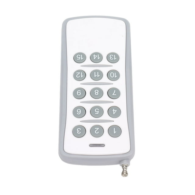 Télécommande Universelle, 433MHz Lumière Télécommande ABS 1527 Puce 50M Distance 15 Touches Large Utilisation pour Porte