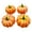 Orange, variant on Moocorvic Mini Vegetable Simulation Pumpkin Happy Halloween DIY Wreath Decoration 4pcs