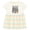 Natural with Stripes, variant on Inktastic My First Trip to the Zoo Cute Animals Girls Baby Dress
