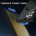 thumbnail image 6 of Case for Samsung Galaxy S23 Plus with Magnetic Invisible Stand Compatible with MagSafe Lightweight and Translucent Matte Back Shockproof Protective Case Men Women Black, 6 of 14