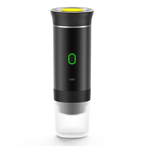 Portable Coffee Machine, 3 in 1 Cordless Electric Coffee Maker, Work with Capsule and Ground Coffee, Cold Brew and Heating Coffee Maker