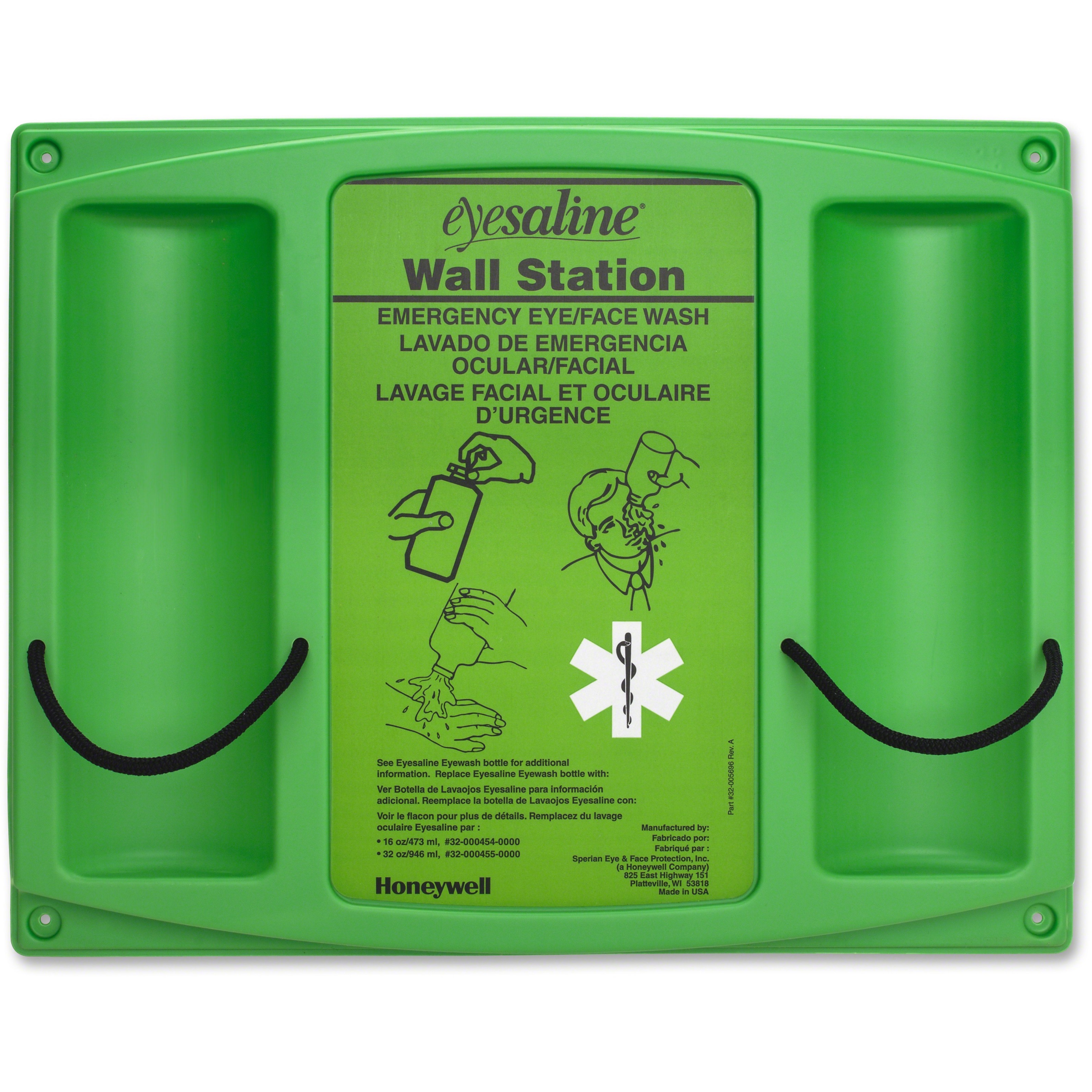 Eyesaline Eyewash Wall Station