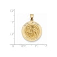 thumbnail image 3 of 14k Saint Michael Medal Pendant, 3 of 3