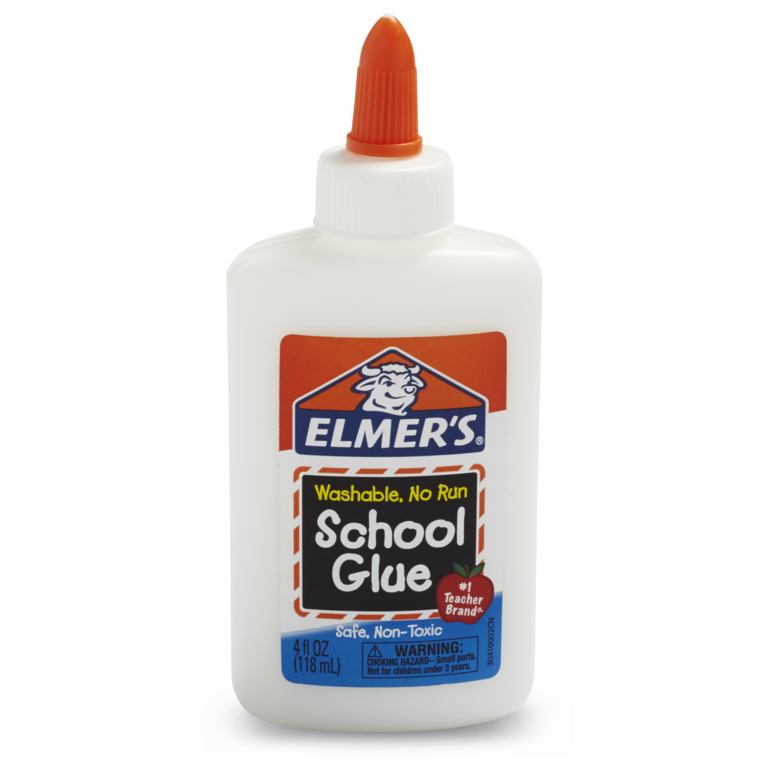 Elmer's Liquid School Glue, White, Washable, 4 oz.