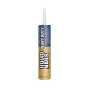Liquid Nails Heavy Duty Acrylic Latex Construction Adhesive 10 oz. - Total Qty: 12