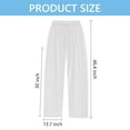 thumbnail image 3 of Tripumer 5 Pcs Disposable Clear Plastic Rain Pants One Size Fits Most Foot Wrapped Rainwear for Outdoor Activities, 3 of 7