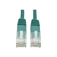 thumbnail image 1 of Eaton Tripp Lite Series Cat5e 350 MHz Molded (UTP) Ethernet Cable (RJ45 M/M), PoE - Green, 1 ft. (0.31 m) - Patch cable - RJ-45 (M) to RJ-45 (M) - 1 ft - UTP - CAT 5e - molded, stranded - green, 1 of 2