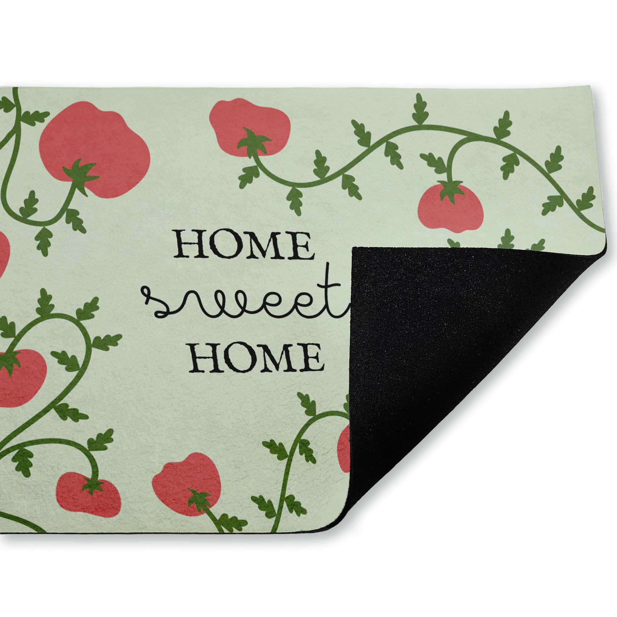 Stupell Industries Sweet Home Tomatoes on Green Printed Outdoor Door Floor Mat, design by Lil' Rue