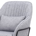 thumbnail image 2 of Sillón Burano 323 Mundo In Gris Tapizado en tela Suave y Resistente, 2 of 7