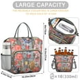 thumbnail image 5 of Pioneer Flower Floral Print Pattern Womens Lunch Box for Work,Insulated Large Lunch Bag for Tween and Teen,Loncheras Para Mujer,Leakproof Adult Lunch Bag for Work,Beach,Travel,Picnic,Camping, 5 of 7