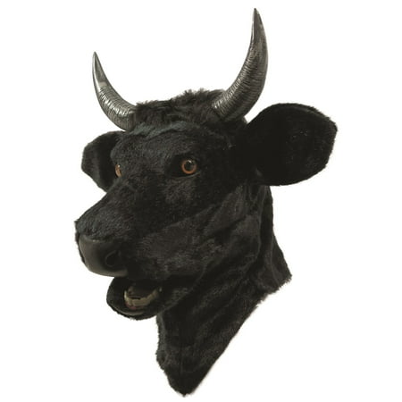 Bull Mask Adult with Moving Mouth