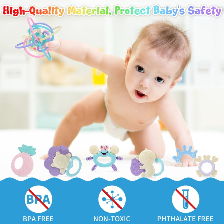 Kaboer Baby Rattles & Teethers, 18-Piece Set photo 2