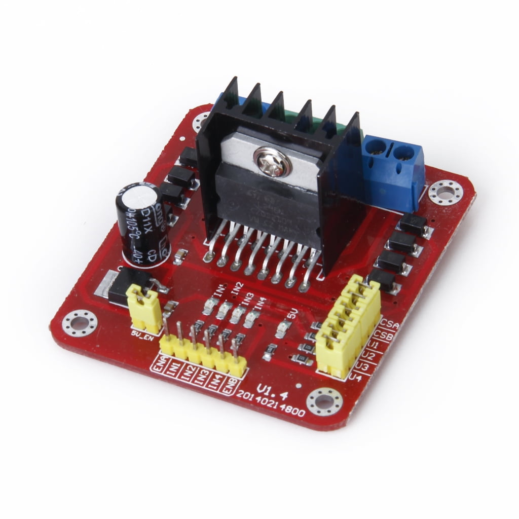 Módulo L298N Dual H Controlador Motor Conductor Controller Board Module