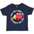 thumbnail image 3 of Inktastic My Gigi Loves Me Valentine Truck Boys or Girls Toddler T-Shirt, 3 of 5