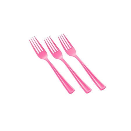 

Crown Display Heavy Weight Disposable Plastic Cerise Forks - 150 Count