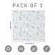 thumbnail image 5 of Mantas de muselina LYRICHOM BABY, paquete de 3 unidades, 96 x 102 cm, color beige, 5 of 6