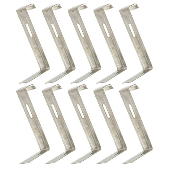 10Pcs Roof Tile Clips Roof Tile Clamps Non-slip Roof Tile Clamps Hooks Roof Tile Fix Tools