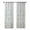 Aqua, variant on Gracie Mills Patton Curtain Panel Black Gold Floral Jacquard 54x84 GRACE-9167