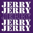 thumbnail image 6 of Wild Bobby Jerry Springer 90's TV Talk Show Host Jerry Jerry Chant Famous People Womens Graphic Long Sleeve Tee, Purple, Small, 6 of 6