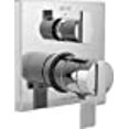thumbnail image 3 of Delta Faucet Ara 17 Series Dual-Function Shower Handle Valve Trim Kit with 3-Setting Integrated Diverter, Chrome T27867 (Valve Not Included), 3 of 5
