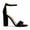 Black, variant on Womens Yaro Leather Block Heel Evening Sandals