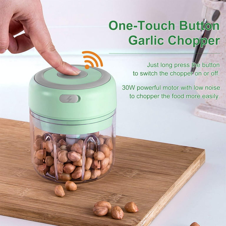 100/250ml Electric Mini Food Garlic Chopper Masher Wireless