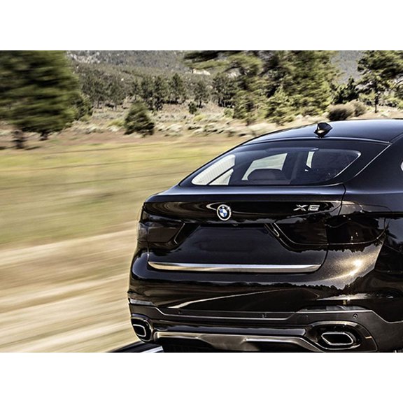 Rvinyl Tail Light Tint Covers Compatible with BMW X6 2015-2019 - Smoke