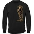 thumbnail image 4 of Novelty Men's  American Soldier T-shirt Black, 4 of 9