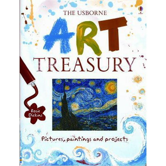Pre-Owned The Usborne Art Treasury (Hardcover) 0794514529 9780794514525