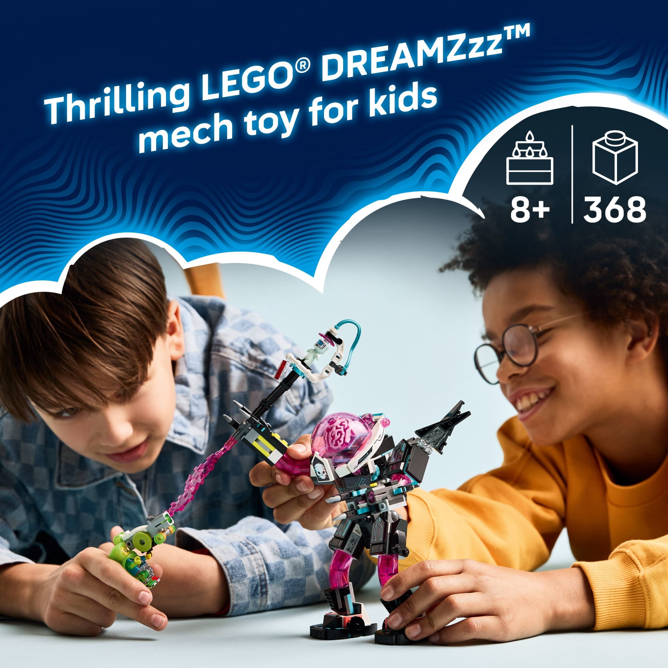 LEGO, Building Toy, 71495, Kids Age 8+ with Mateo and Cyber Brain