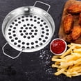 thumbnail image 4 of Flour Sifter Sieve Big Hole Cold Shrimp Colander Household Strainer Mesh Skimmer Spoon Kitchen Stainless-Steel, 4 of 6
