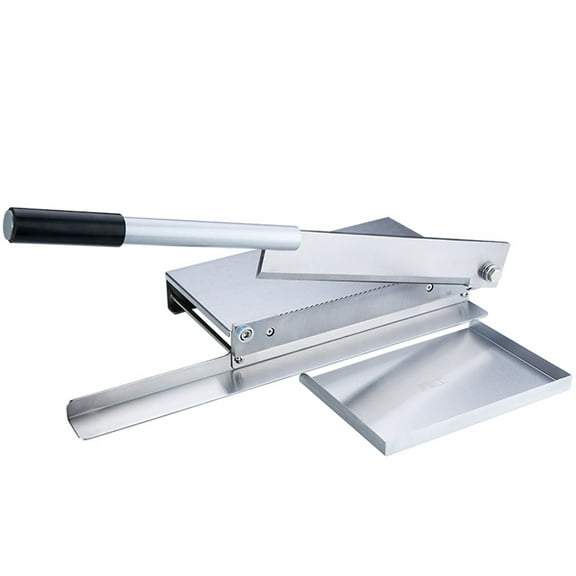 16 Inch Meat Bone Cutting Machine Commercial Bone Cutter Machine Stainless Steel Meat Slicer for Home Chopping Guillotine ,Efficient Cutting