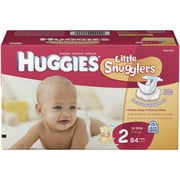 Huggies Little Snugglers Disney Pocketed Waistband Diapers, Super Pack, Size 2, 84 Count
