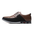 thumbnail image 3 of Zapatos Casual Vestir para Hombres Cuero PU Transpirable Negocios Bodas, 3 of 9