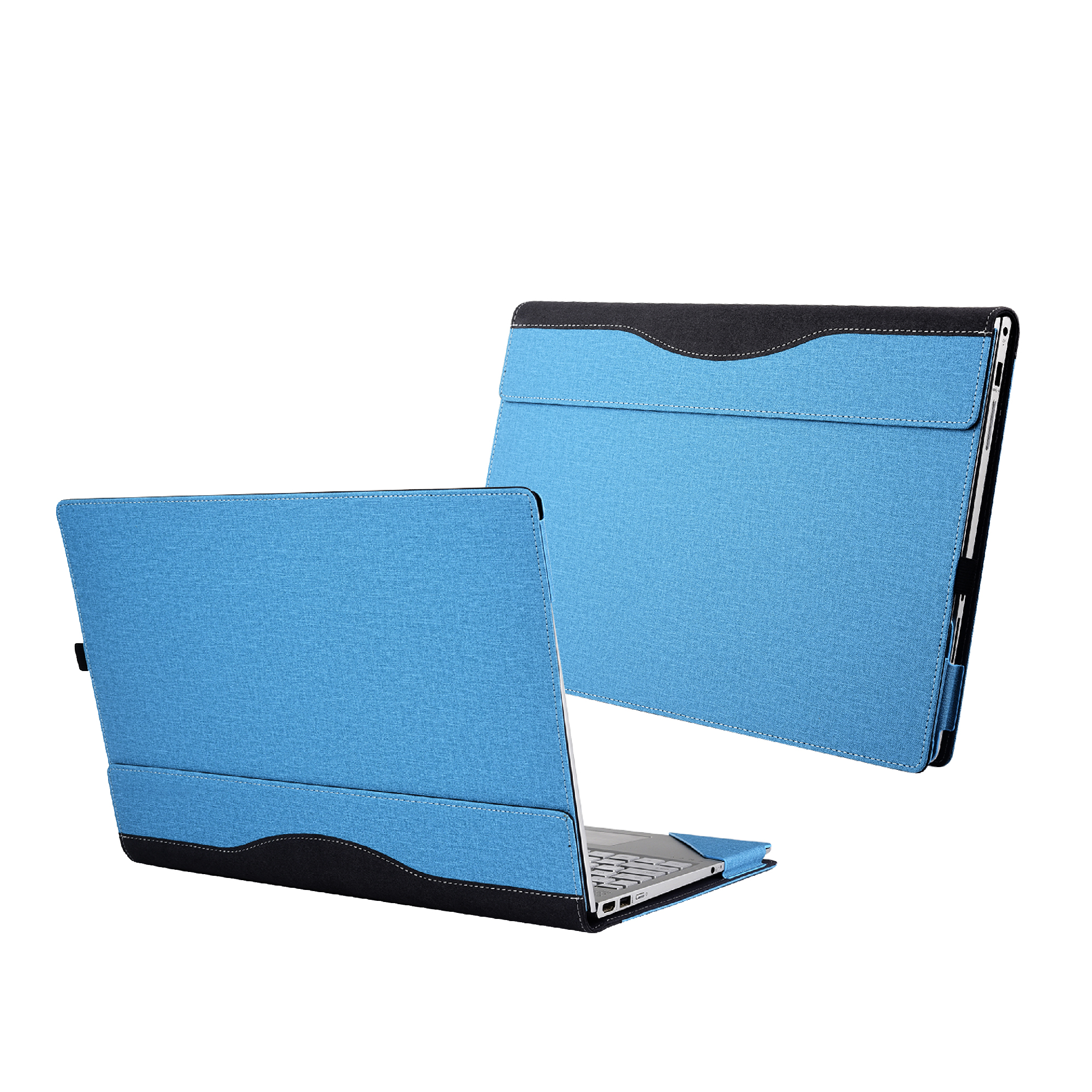 Laptop Cover Case for 15.6 inch HP EliteBook 650 G9 G10 & HP EliteBook 655 G9 G10 & HP EliteBook 850 G8 & HP EliteBook 855 G8,Detachable PU leather Protective Shell Sleeve Accessories Bag