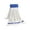 White, variant on THLKIF 6 Inch Superfiber Tube Mop Head Replacement, High Water Absorption Microfiber Mop Head Refill, Durable Washable Mop Head Alternative for Home Commercial Industrial Floor Cleaning Daily Use 