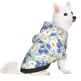 thumbnail image 5 of KLL Daisies Flowers for Basic Dog Hoodie - Pet Hoodie Sweater with Leash Hole - Cute Dog Sweatshirt - Pet Clothes Hooded Sweatshirt for Dog & Cat -Large, 5 of 8