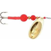 Yakima Bait Flash Glo Casting Spinner, 5/8 oz, Brass