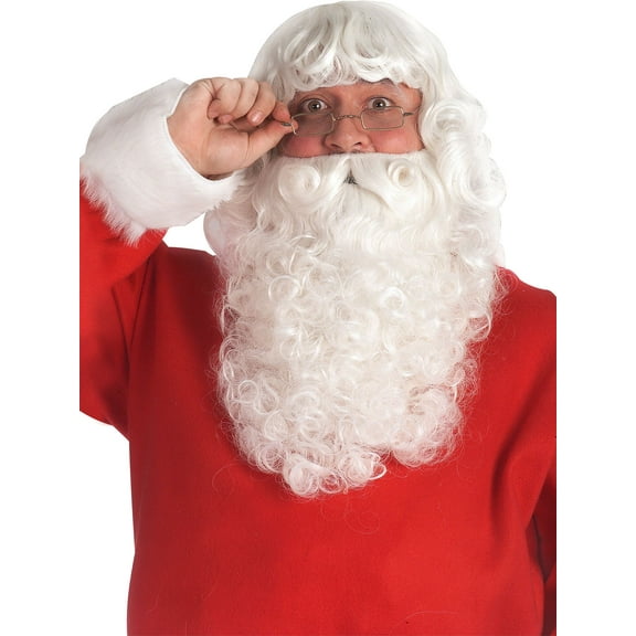 Deluxe Santa Beard And Wig