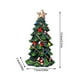 thumbnail image 2 of mfyjkho Adorno de resina para árbol de Navidad, decoración de mesa en miniatura con estrellas y detalles de calcetín, para exhibir en casa o en la oficina, 9 cm o 13 cm, 1 pieza, 2 of 5