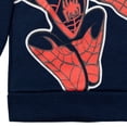 thumbnail image 6 of Marvel Spidey and His Amazing Friends Little Boys' Fleece Hoodie Miles Morales Navy, 6 of 8