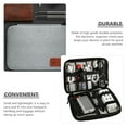thumbnail image 4 of Electronic Organizer Bag Multipurpose Cable Carrying Case Travel Cable Organizer, 4 of 9