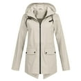 thumbnail image 5 of Women Solid Color Coat Long Sleeve Cardigan Warm Winter Overcoat Button Down Overcoat Windproof Outer Coat Fluffy Jacket, 5 of 5
