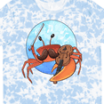 thumbnail image 4 of Inktastic Fun Fiddler Crab with Violin and Mustache T-Shirt, 4 of 5
