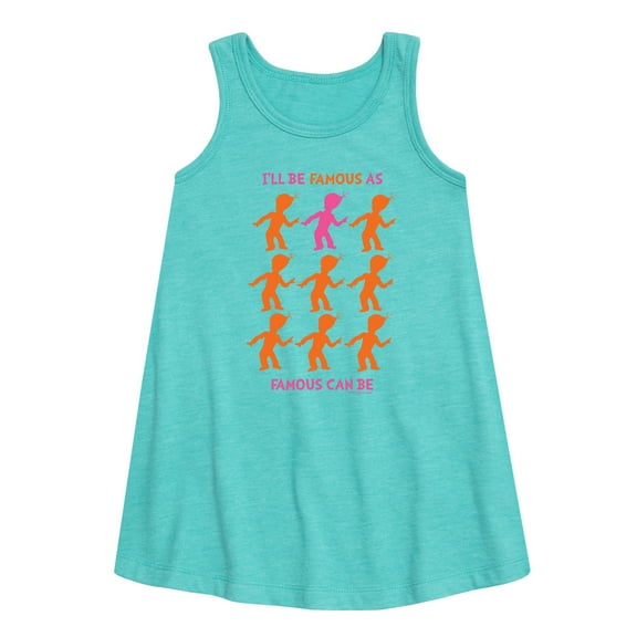 Dr. Seuss - I'll Be Famous - Toddler and Youth Girls A-line Dress