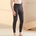 thumbnail image 2 of Maean Men Thermal Pants Bottoms Cold Weather Lightweight Base Leggings Stretchy Underwear L-4XL, 2 of 4