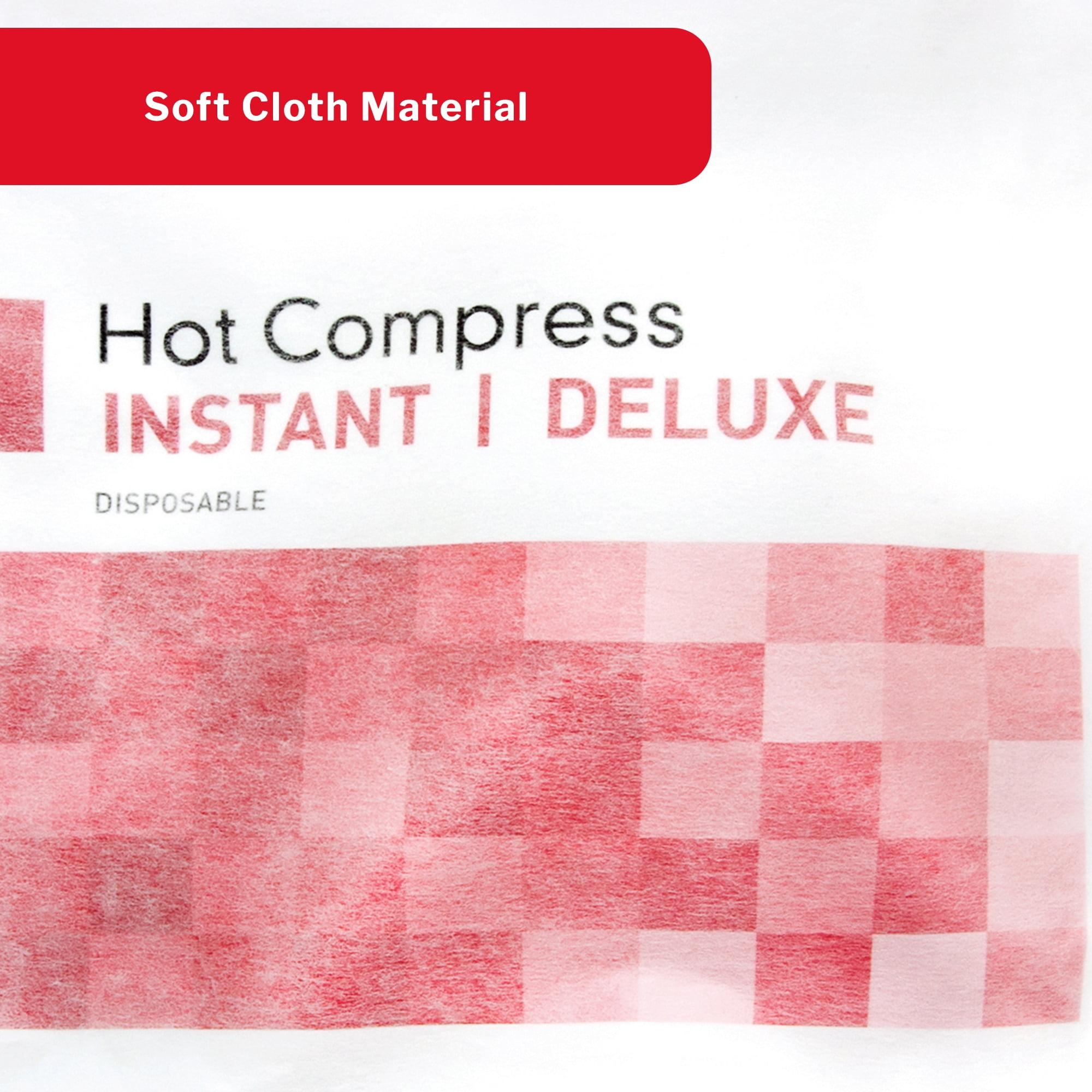 McKesson Hot Compress for Pain and Swelling, Instant Hot Pack, 6.8 in x 9 in, 1 Count, 24 Packs, 24 Total