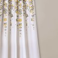 thumbnail image 3 of Panneaux de Rideaux Occultants Fleurs Pleureuses Jaune/gris 52X95+2 Ensemble, 3 of 3