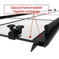 thumbnail image 4 of Sunny Shower Sliding Shower Door 36 in.D x 36 in. W x 72 in. H in Black Check with Shower Base, 4 of 16